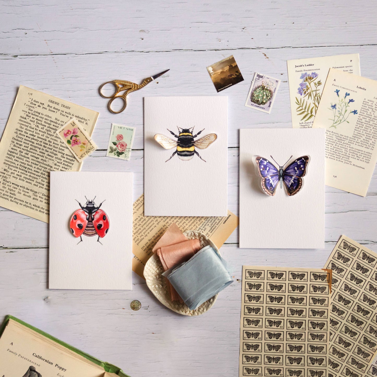 Card, Sophie Brabbins, Bumble Bee Pop Out Greetings Card