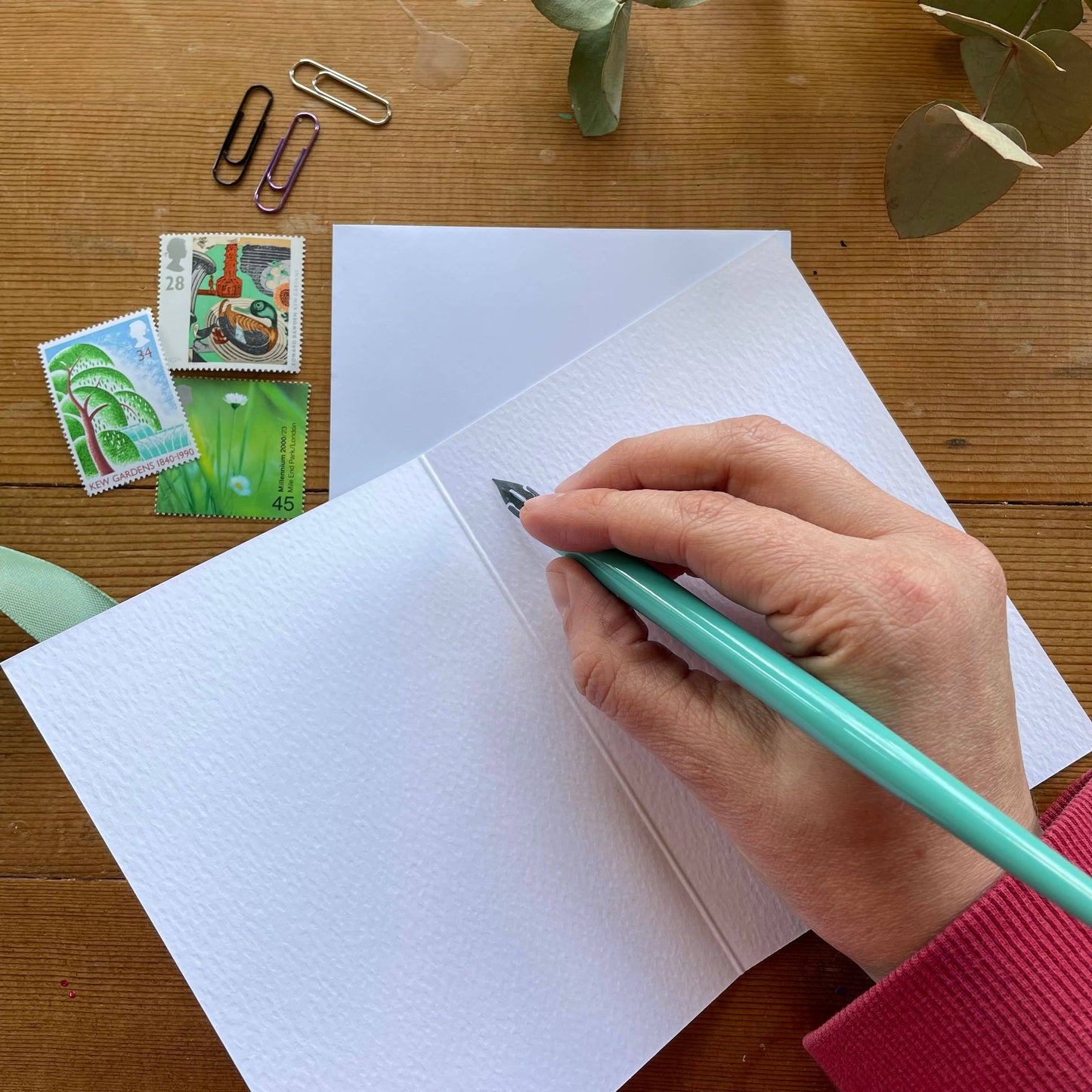 Camping heart greeting card - wild, outdoors