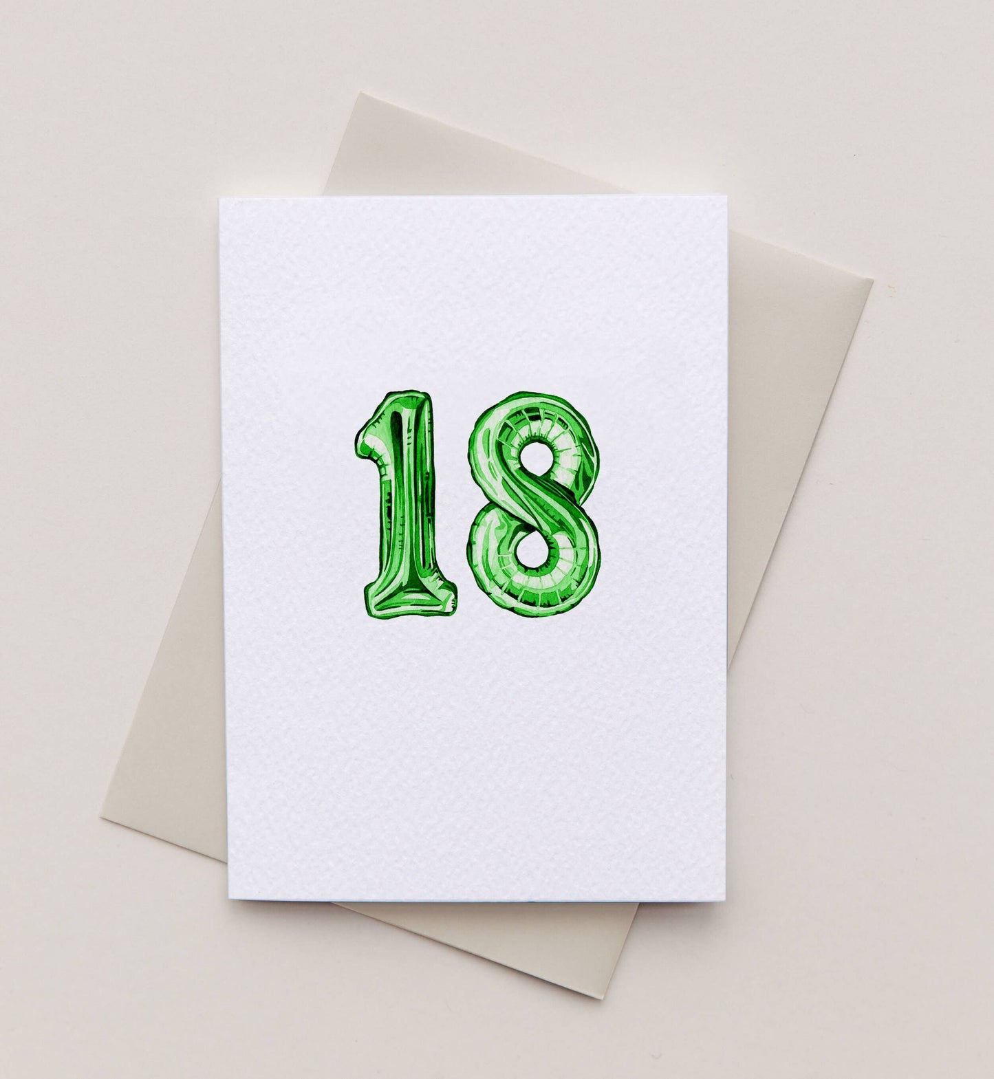 Card, Sophie Brabbins, 18th Birthday Sustainable Greetings Card