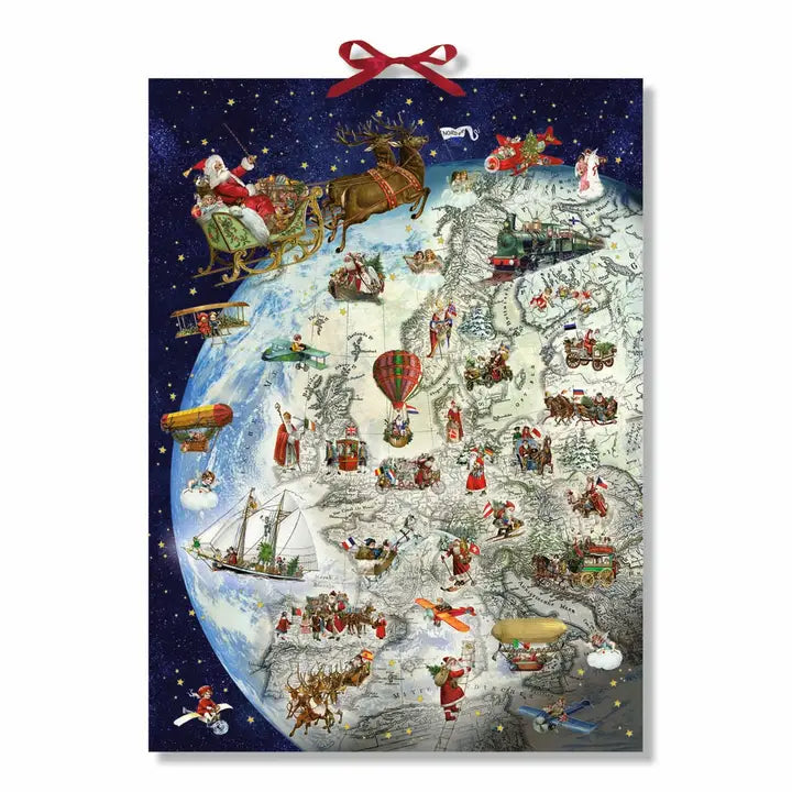 Advent Dinner Calendar, AGD, Giving Gifts on Christmas Eve.