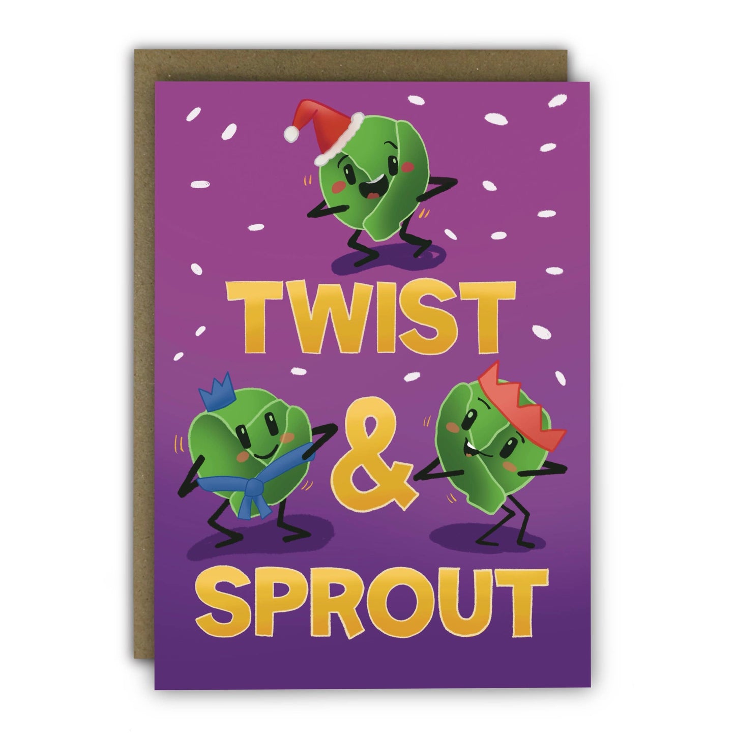 Funny Christmas Card - A6 - Twist & Sprout