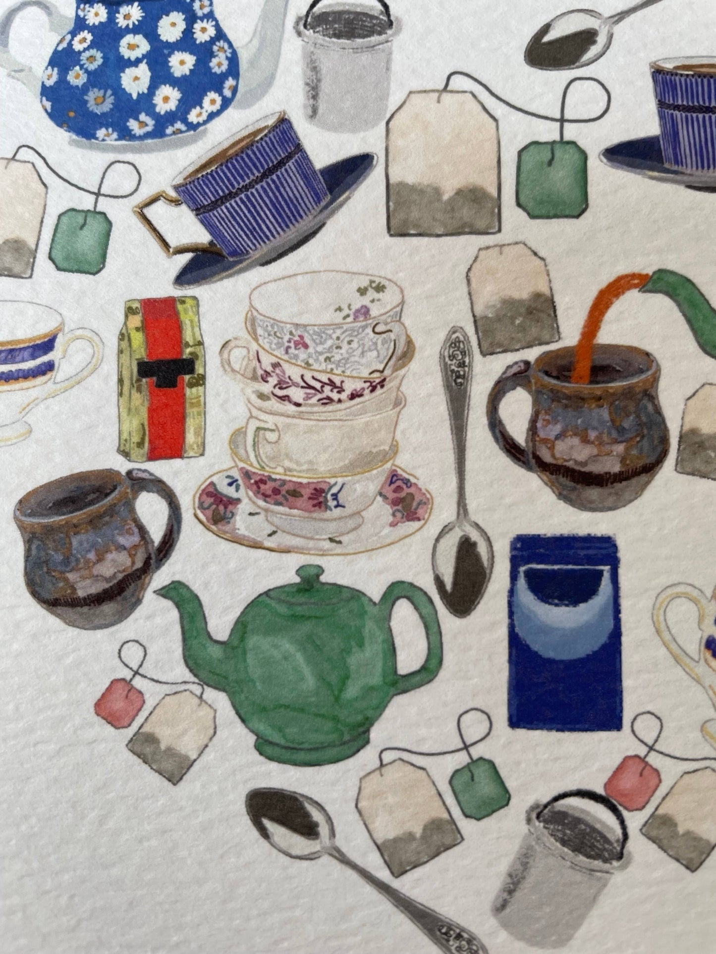 Card, And Hope, Tea Heart