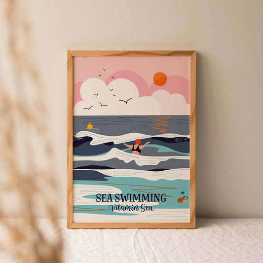 Print, Onneke, Sea Swimming