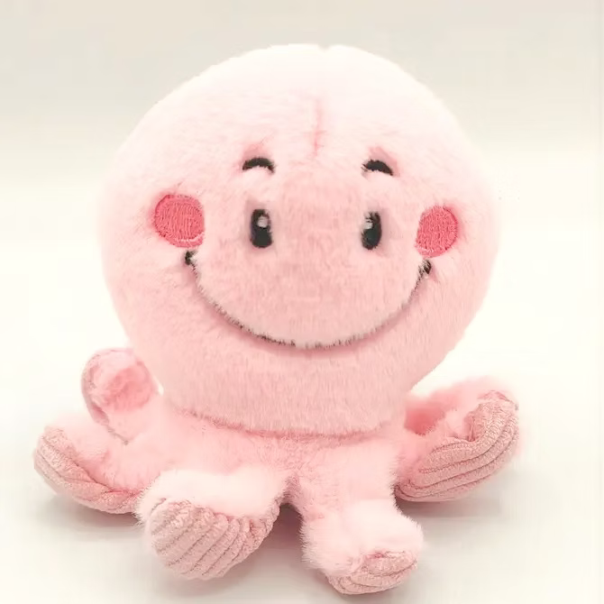 Jomanda, Pink Octopus Soft Toy Mini - 12cm