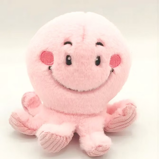 Jomanda, Pink Octopus Soft Toy Mini - 12cm