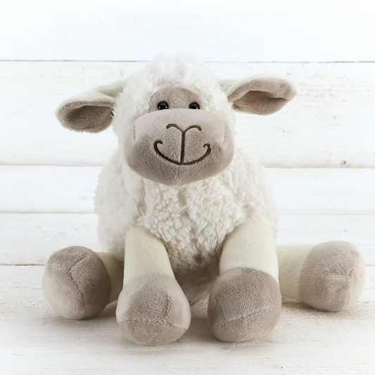 Jomanda, Sheep Small White Plush Toy - 18cm