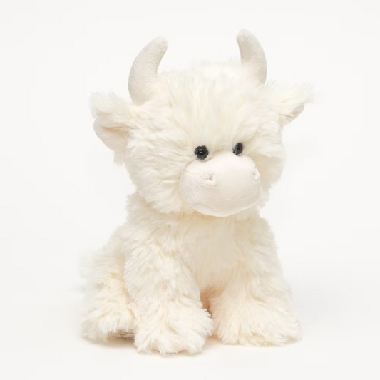 Jomanda, Highland Cream Coo Small Plush Toy - 20cm