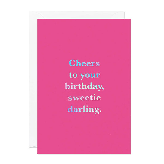 Ricicle Cards - Happy Birthday Sweetie Darling | Birthday Card For Her