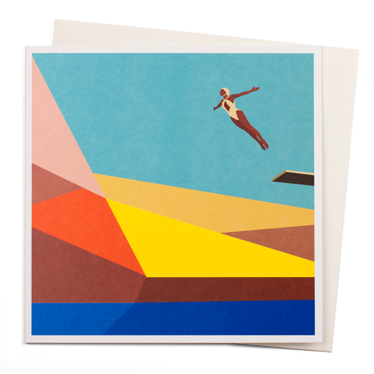 Diver | Art Card | Camila Pinheiro