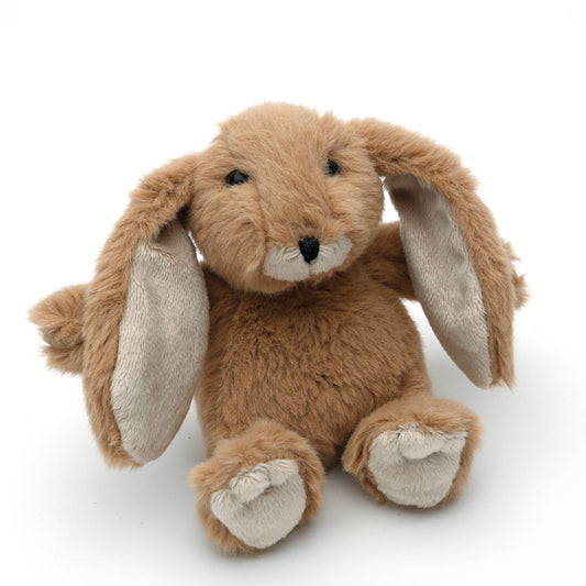 Jomanda, Mini Bunny Plush Soft Toy Brown - 14cm