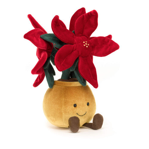 Jellycat Christmas, Amusable Poinsettia