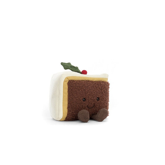 Jellycat, Amuseable Slice of Christmas Cake