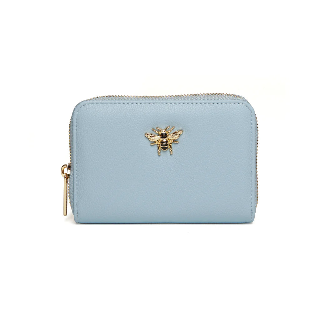 Alice Wheeler London, Bromley Purse, Pastel Blue