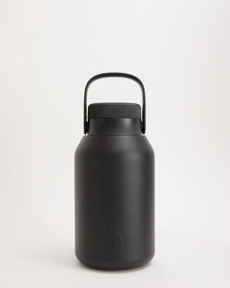 Chillys Bottle 2000ml, Series 2, Big Mouth Abyss Black