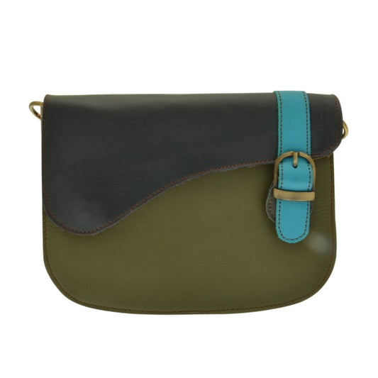 Miss Milly, Inaya Plain Recycled Leather Handbag