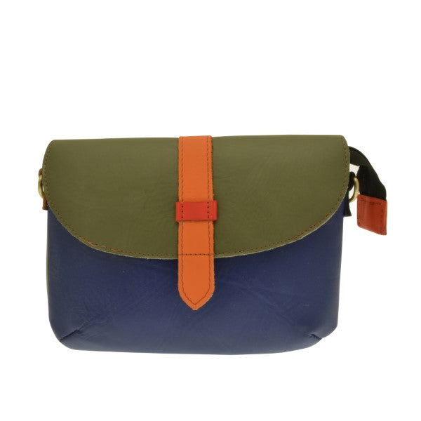 Miss Milly, Laila Plain Recycled Leather Handbag