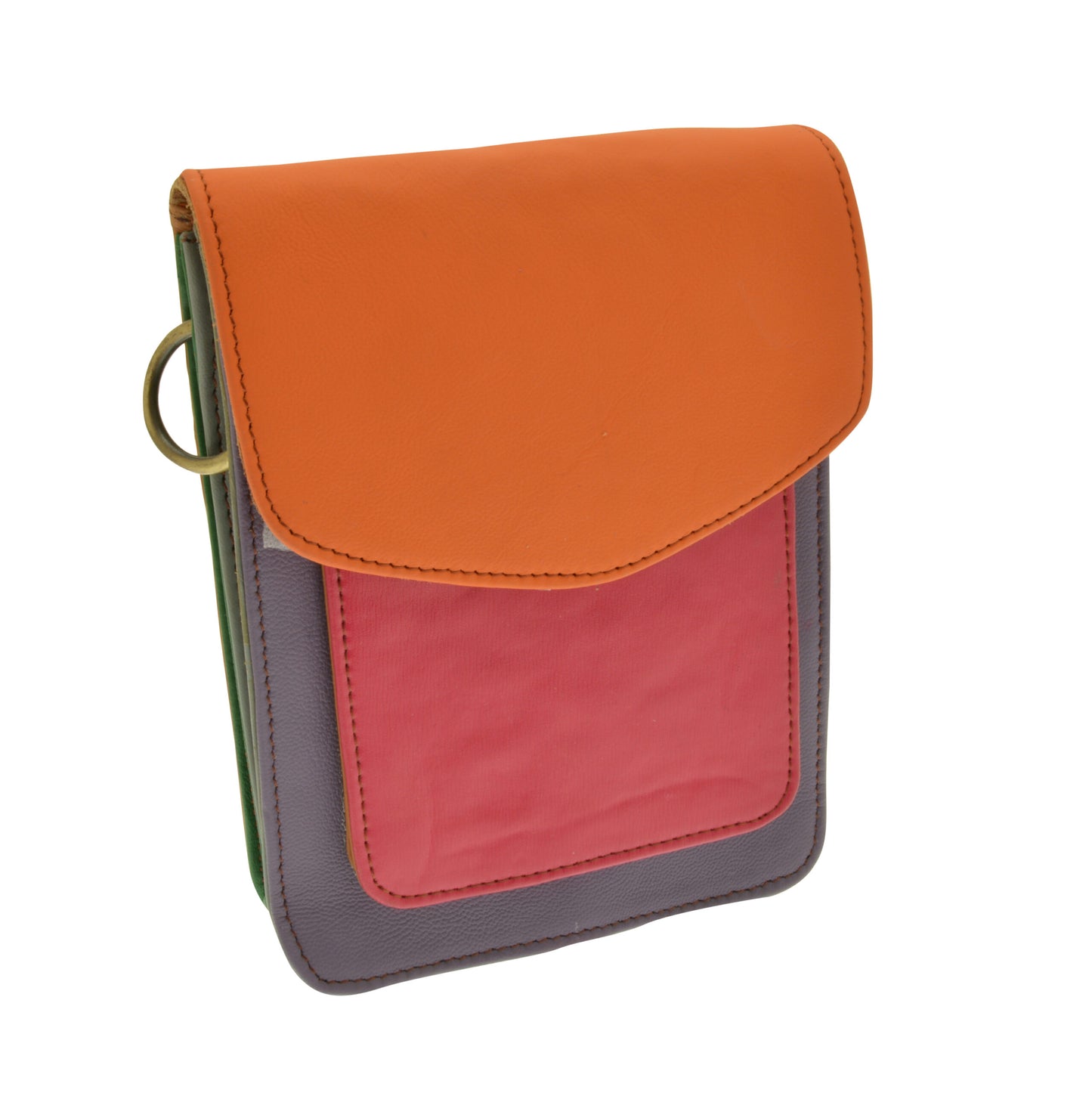 Miss Milly, Maya Plain Recycled Leather Handbag