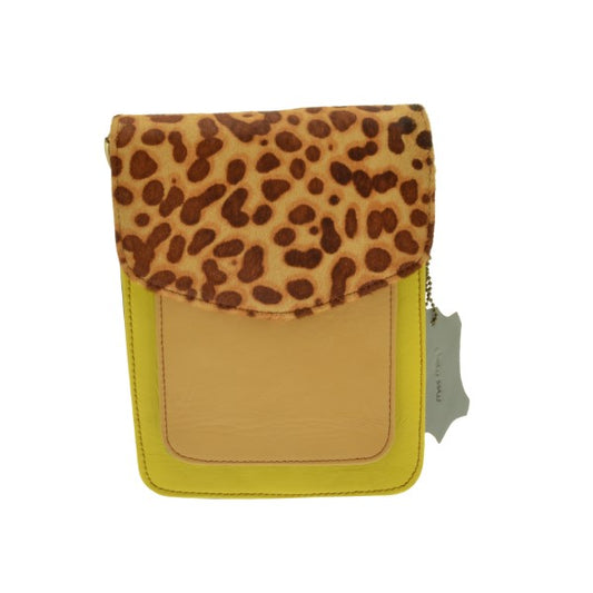 Miss Milly, Maya Print Recycled Leather Handbag