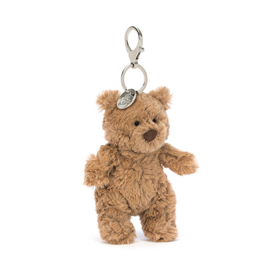 Jellycat, Bartholomew Bear Bag Charm