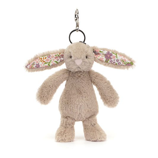 Jellycat, Bag Charm, Blossom Beige Bunny 'Petal'