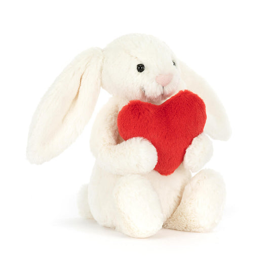 Jellycat, Bashful Red Love Heart Bunny