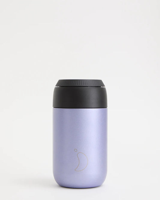 Chilly's, 340ml Coffee Cup, Series 2, Metallic Lavender