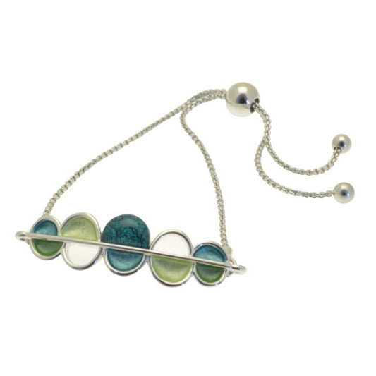 Miss Milly, Green Adjustable Bracelet