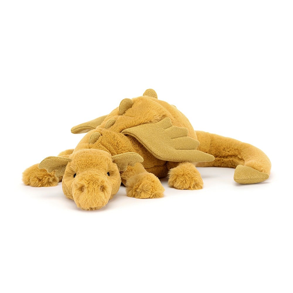 Jellycat, Golden Dragon, Large