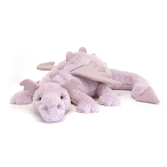 Jellycat, Lavender Dragon Huge