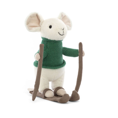 Jellycat. Merry Mouse Skiing