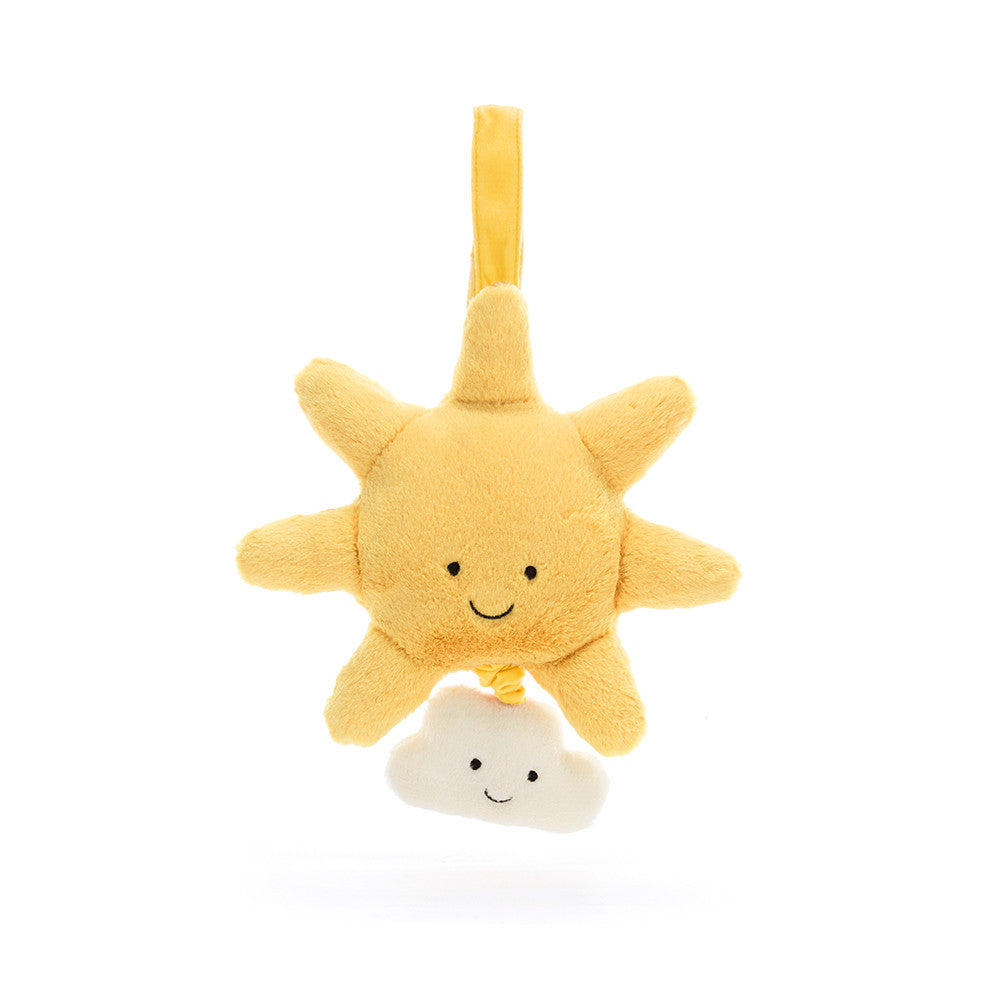 Jellycat, Amusable Sun, Baby, Musical Pull