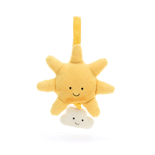 Jellycat, Amusable Sun, Baby, Musical Pull
