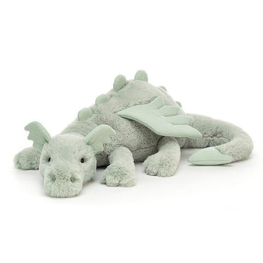 Jellycat, Sage Dragon, Huge