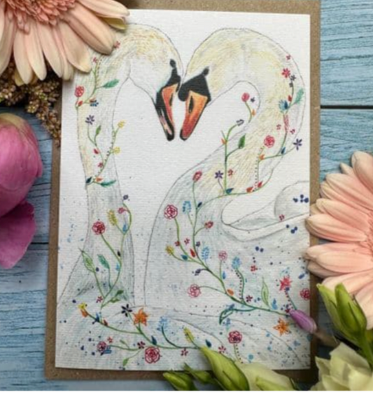 Card, Jen Winnett, Swans
