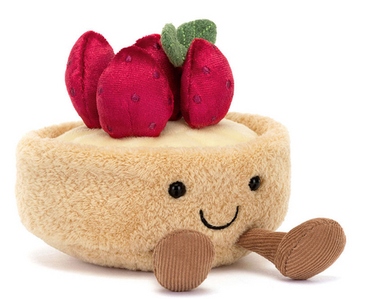 Jellycat, Amusable Fleurette Tarte Aux Fraises