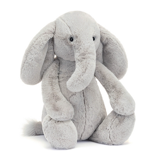 Jellycat, Bashful Luxe Elephant Thuddeus, Big (Huge)