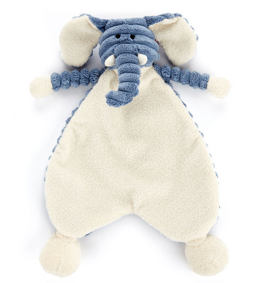 Jellycat, Comforter, Cordy Roy Baby Elephant