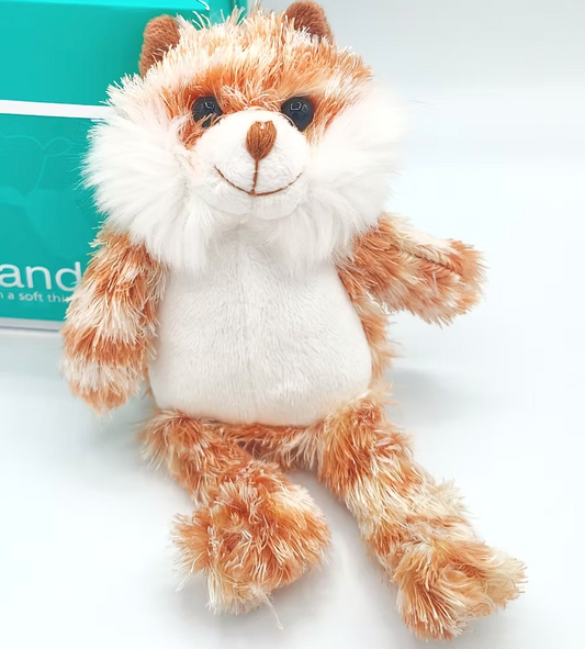 Jomanda, Ginge Cat Plush Baby Soft Mini Toy - 11cm