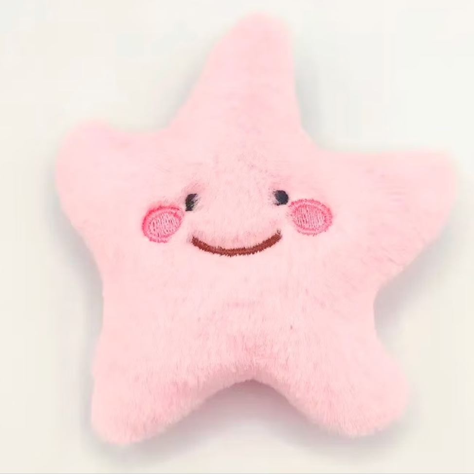 Jomanda, Plush Mini Starfish, Pink, 11cm