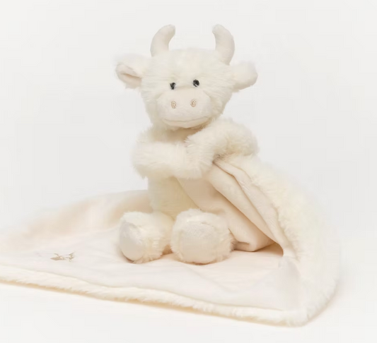 Jomanda, Cream Highland Cow Soother 29 X 29CM