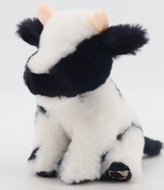 Jomanda, Black and White Dairy Cow Soft Toy Plush Medium (23cm)