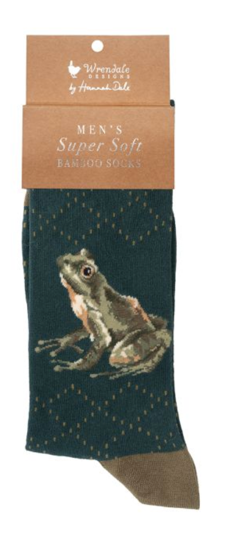 Wrendale, Socks, Size 7 - 11, Happy Frog