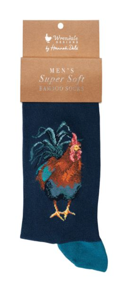 Wrendale, Socks, Size 7 - 11, Cockerel