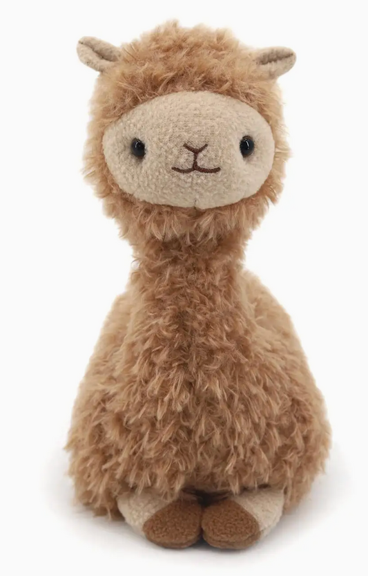 Jomanda, Brown Alpaca Small Plush Toy - 20cm