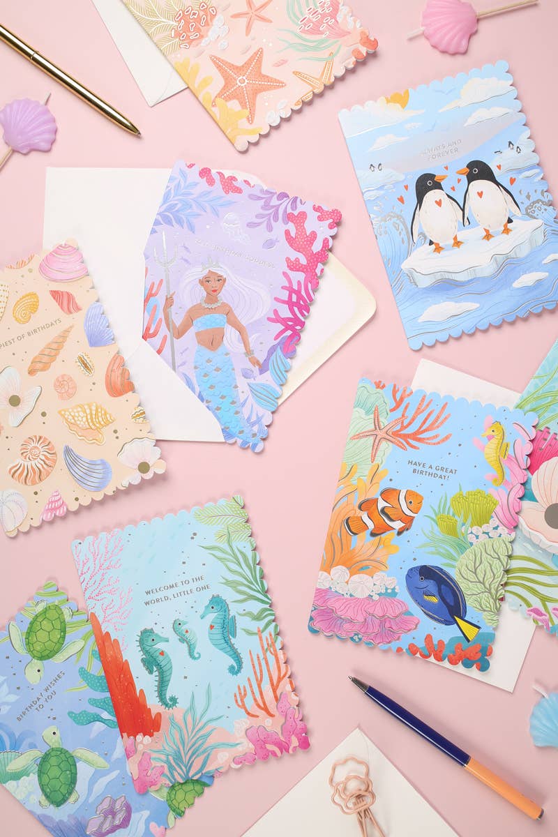 Ricicle Cards - Welcome to The World Little One | New Baby | Greeting Card