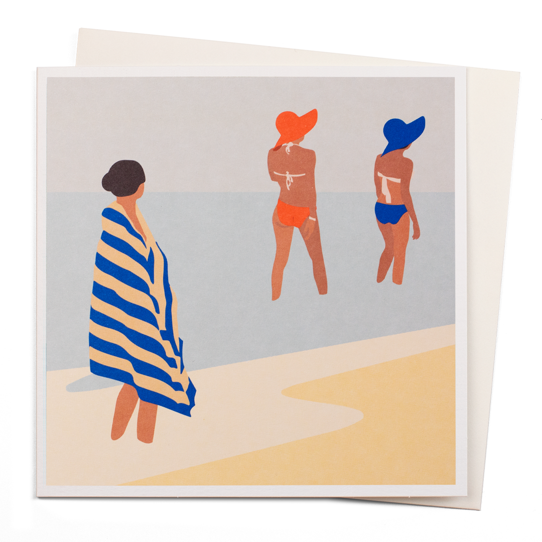 Drying Off | Art Card | Camila Pinheiro