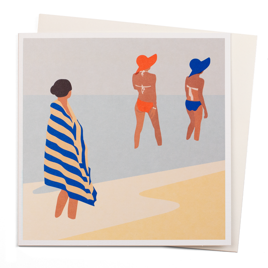 Drying Off | Art Card | Camila Pinheiro