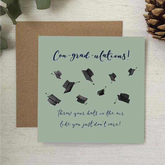 Card, Graduation - con-grad-ulations