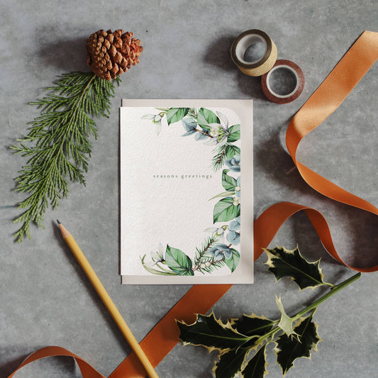 Card, Sophie Brabbins, Season's Greetings Christmas Greetings Card