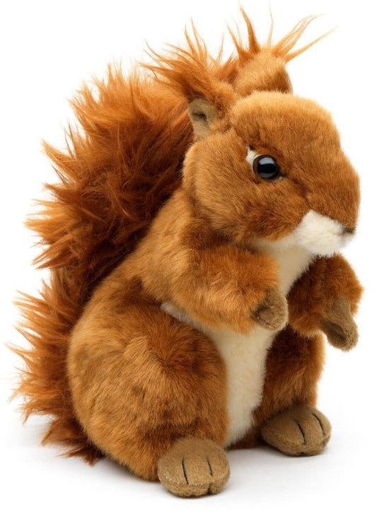Squirrel, standing - 17 cm (height) - cuddly/plush toy